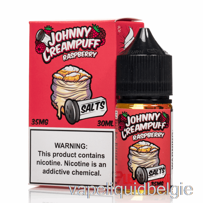 Vape Smaken Framboos - Johnny Creampuff Salts - 30ml 35mg